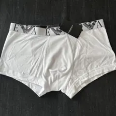 新品　EMPORIO ARMANI アルマーニ　ボクサーパンツ L ホワイトのサムネイル