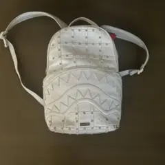 SPRAYGROUND バックパック ホワイト スタッズ