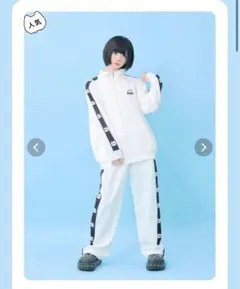 Houls ジャージ セットアップ ホワイト Houls ジャージ セットアップ ホワイト Houls ジャージ