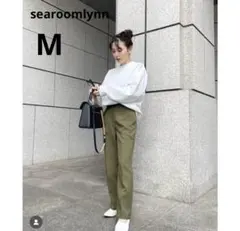 searoomlynn シールームリン◆センタープレスslimパンツ