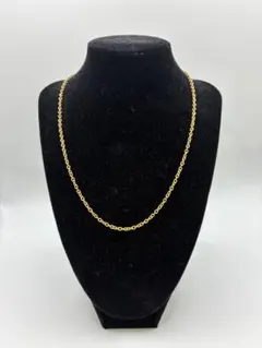 チェーンネックレス メンズ K18 750 45cm