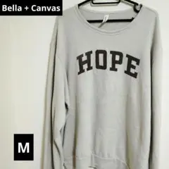 ★アメリカ古着★Bella + CanvasトレーナーМ
