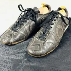 ドルガバ元ネタ ATHLETICS レザー スニーカー ポインテッドトゥ - メルカリ