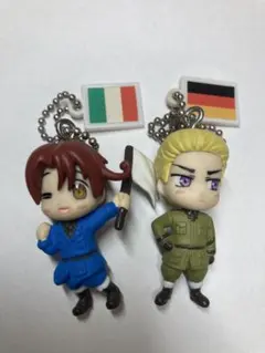 ヘタリアキーホルダー イタリア ドイツ 非売品 激レア