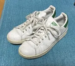adidas スタンスミス 24cm スニーカー ホワイト＆グリーン