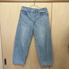 GU バレルレッグジーンズ 31