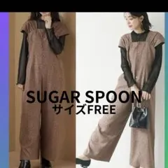 SUGAR SPOON サロペット ドット柄 Fサイズのサムネイル