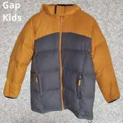 Gap Kids ダウンジャケット オレンジ グレー