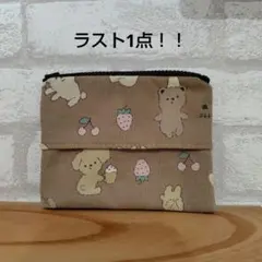 ★SALE★動物柄 フルーツ柄のティッシュポーチ