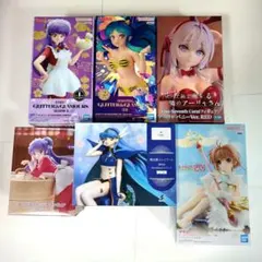 アーリャ シャンプー ラム 龍咲海 木之本桜 フィギュア 6体セットのサムネイル