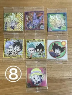 ドラゴンボール　超戦士シールウエハース超　超絶感謝の十周年　7枚セット