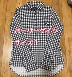 【サイズ1 】PEARLYGATES パーリーゲイツ　ボタンダウンシャツ