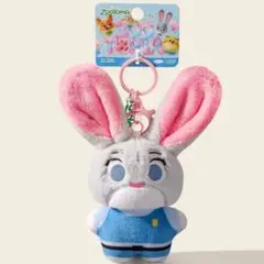 海外公式❣️ズートピア ジュディ・ホップス ぬいぐるみキーホルダー