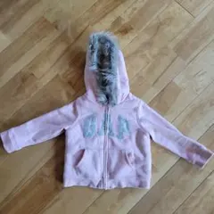 GAP フード付きパーカー 4歳用 ピンク　105cm