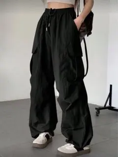 DAZY レディース　ルーズフィットオールマッチカーゴパンツ