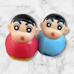 クレヨンしんちゃん フィギュア 2体セット　ミニチュアマスコット