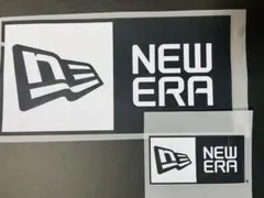 NEW ERA ロゴ アイロンプリントシート 大小セット