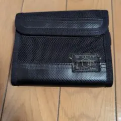 PORTER　ナイロン製二つ折り財布 黒のサムネイル