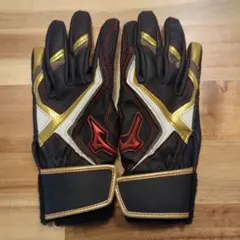 Mizuno Pro バッティング用手袋 松井秀喜モデル 黒/赤/金 - メルカリ