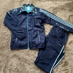 アディダス　adidas ウィンドブレーカー　M ジャージ　上下　レディース