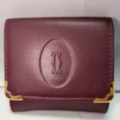 ★Cartier★ カルティエ★ コインケース★ ボルドー★超美品★