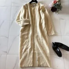 ジャーナルスタンダード　ロングカーディガン　ウール