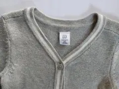双子ちやん　ＧＡＰ 12-18ヶ月 グレー カーディガン　2着