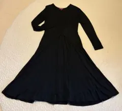 【美品】Max Mara 長袖ワンピース ブラック(イタリア製)本日終了