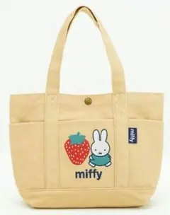 ミッフィー　ストロベリー　トートバッグ