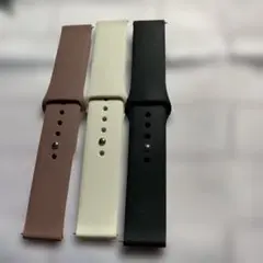 【新品】Apple Watch バンド 3色セットブラック.ホワイト.ブラウン