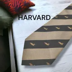 ネクタイ HARVARD ハーバード ストライプ 水鳥