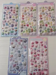 キャラクターシールセット 5枚入り