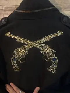 roar ジャケット　ゴールドスワロ