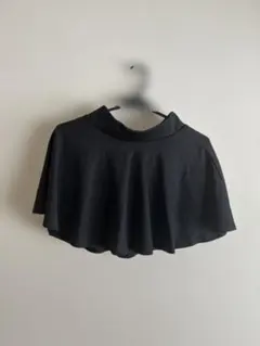 レディース黒色ミニスカート