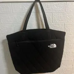 THE NORTH FACE キルティング トートバッグ ブラックのサムネイル
