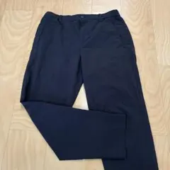 メンズ スラックス パンツ ネイビーMサイズ　グローバルワーク
