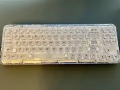 YUNZII X71 クリスタルアイス軸キーボード ホワイト