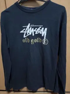 Stussy ロンT M old gold ロゴのサムネイル