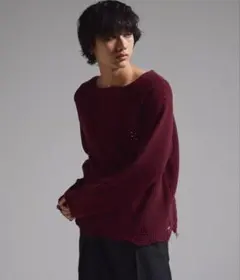 GRANCY Pierced Damage Knit / ピアスダメージニット - メルカリ