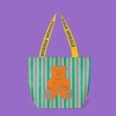 【新品】韓国　ウィグルウィグル エコバッグ 　Sサイズ　匿名配送