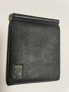 正規未 レア ドルチェ&ガッバーナ エンブレムロゴ レザーコンビマネークリップ黒 2025年最新】D&G ／ Dolce＆Gabbana メンズ マネークリップの