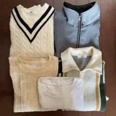 WEGO他 トップスまとめ売り セーター　ジャケット　上着　Tシャツ　5点セット