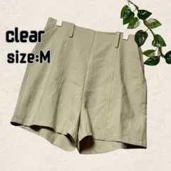 clear ショートパンツ M アイボリー