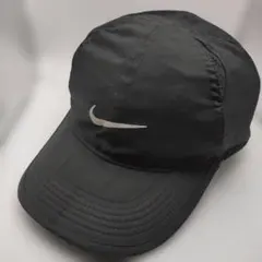 ◆3937 NIKE　Dri-FIT　ロゴキャップ　ブラック　アジャスタ