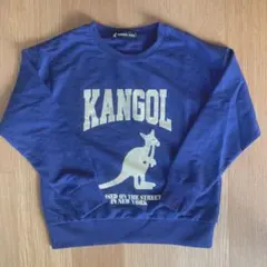 ⭐︎未使用⭐︎KANGOL カンゴール キッズ トレーナー ネイビー