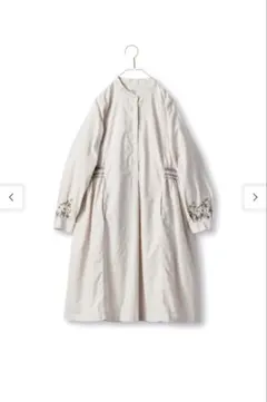 サニークラウズ クリスマスローズチュニック　ワンピース　LL