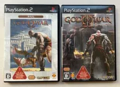 PS2(プレステ2) ゴッドオブウォー&ゴッドオブウォーIIセット 【美品】