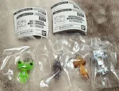 ガチャ　どこでもいっしょ　めじるしアクセサリー　4種セット