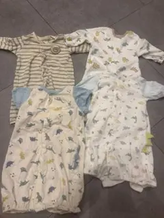 ベビー服 ツーウェイ・ドレスオール 4点セット