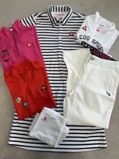 ルコックゴルフウェア6点まとめ売り